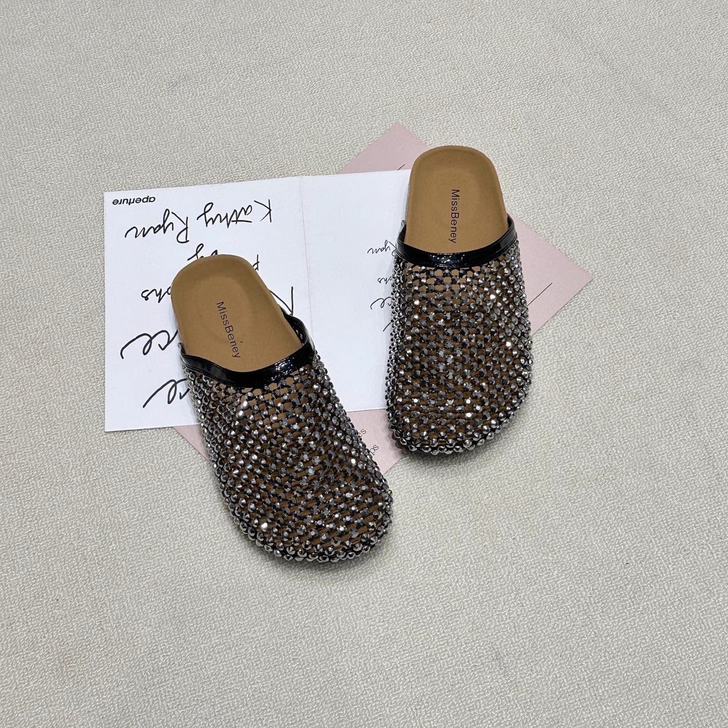 Damen Modische Clogs mit Funktionsoberfläche und komfortablem Fußbett Heidi Mode - Image 2