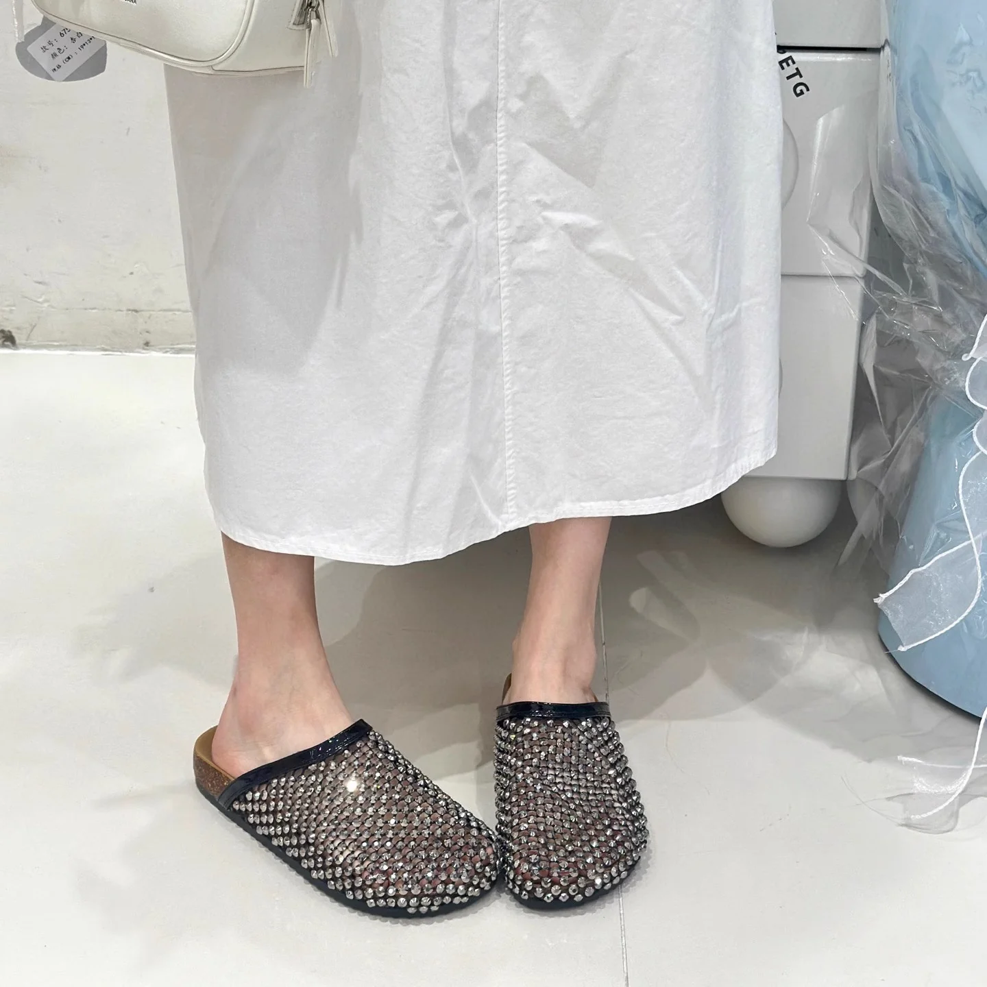 Damen Modische Clogs mit Funktionsoberfläche und komfortablem Fußbett Heidi Mode - Image 4