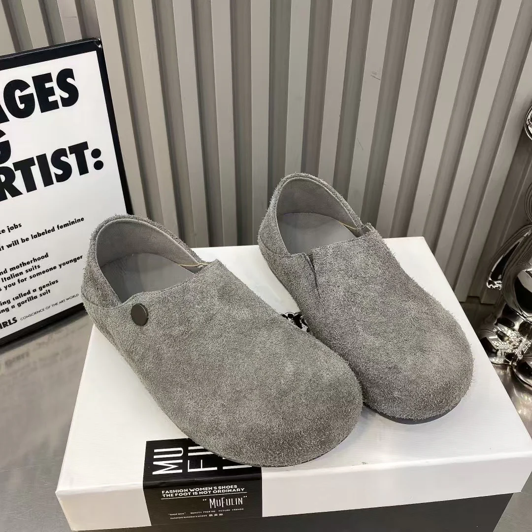Damen Modische Clogs mit komfortablem Innenfutter und praktischem Druckknopfverschluss Heidi Mode - Image 7