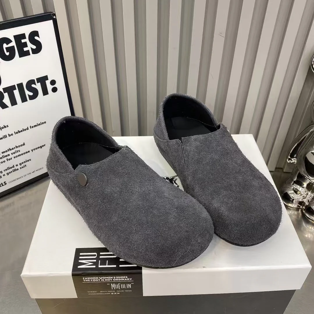 Damen Modische Clogs mit komfortablem Innenfutter und praktischem Druckknopfverschluss Heidi Mode - Image 9