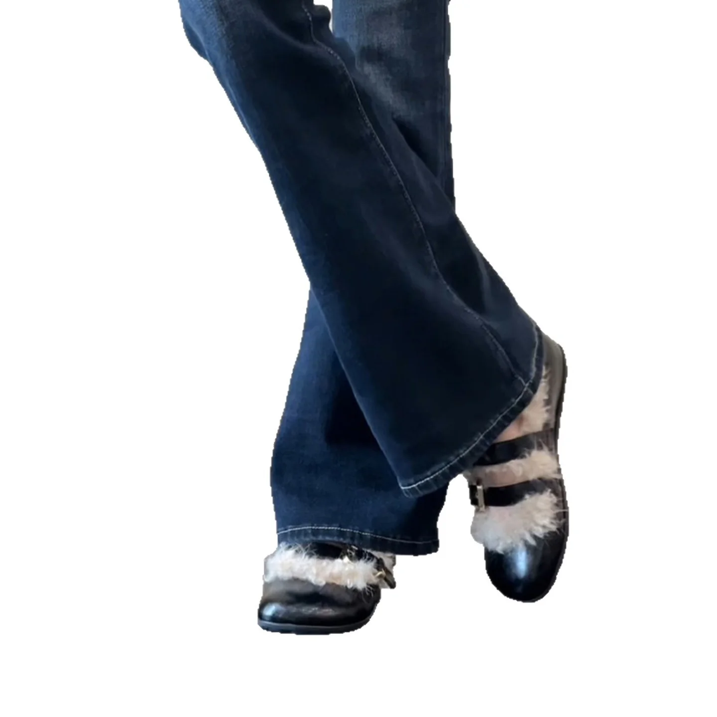 Damen modische Clogs mit kuscheligem Innenfutter und zwei verstellbaren Riemen Heidi Mode - Image 5