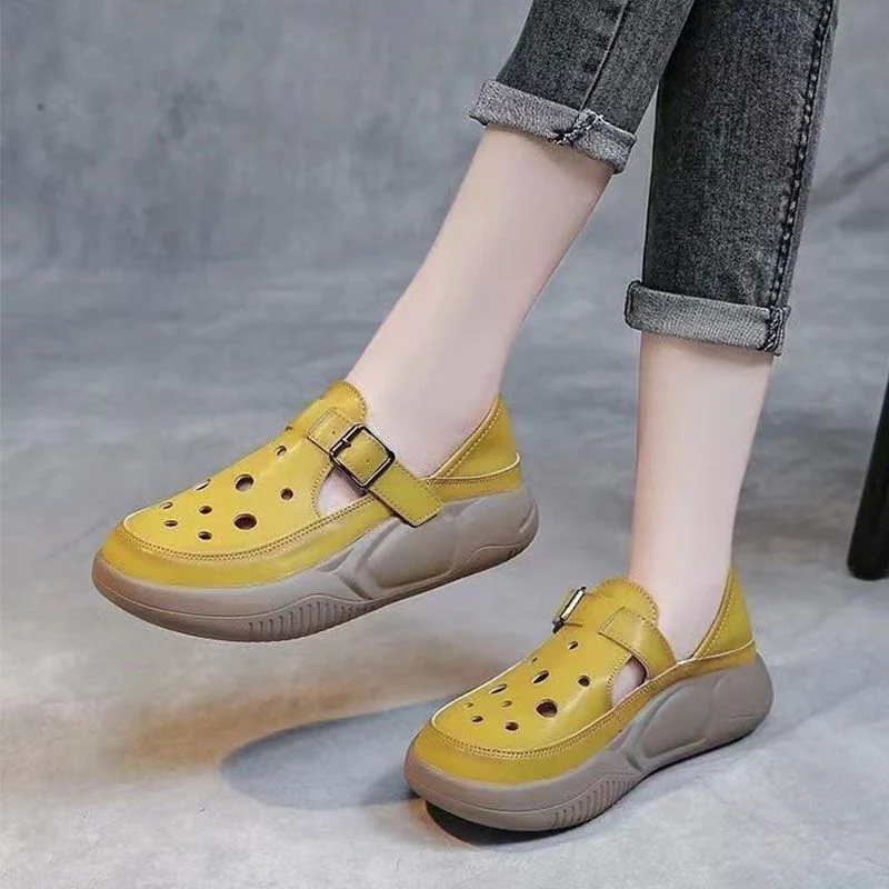 Damen modische Clogs mit praktischer Schnalle Heidi Mode - Image 7