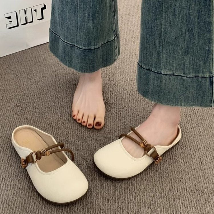 Damen Modische Clogs mit verstellbarem Riemen und komfortabler Sohle Heidi Mode - Image 4