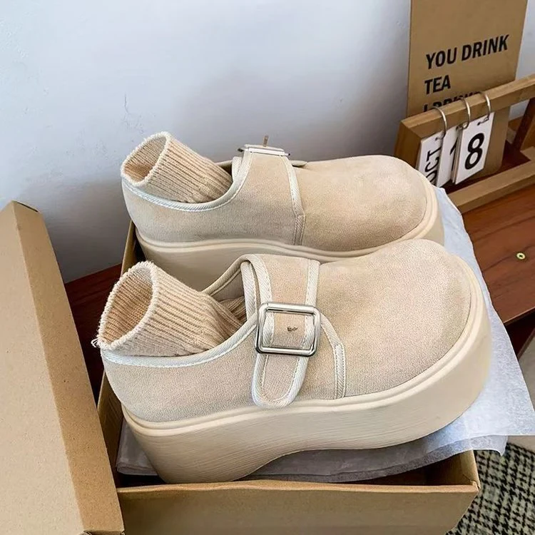 Damen modische Clogs mit verstellbarem Schnallenverschluss und komfortabler Lotussocke Heidi Mode - Image 2