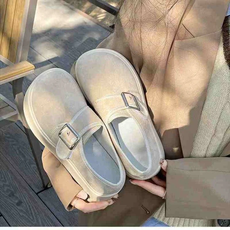 Damen modische Clogs mit verstellbarem Schnallenverschluss und komfortabler Lotussocke Heidi Mode - Image 4