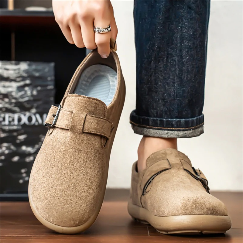 Damen modische Clogs mit verstellbarem Schnallenverschluss und rutschfester Sohle Heidi Mode - Image 4