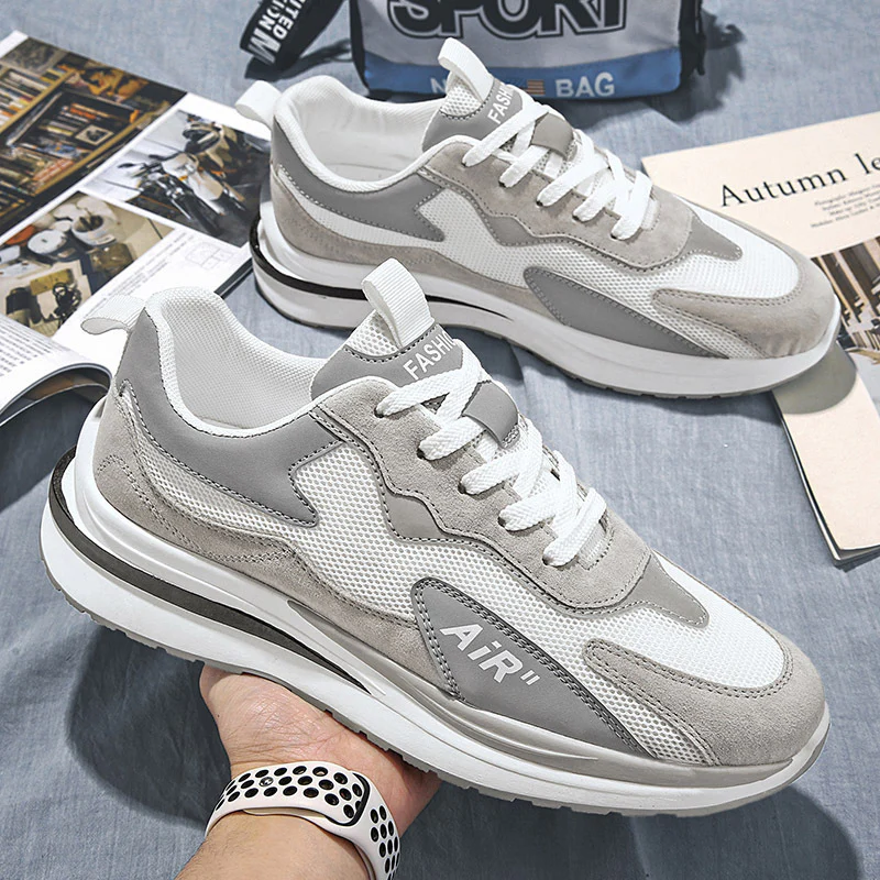 Damen modische Freizeit Sneakers mit atmungsaktiver Mesh-Oberfläche und dämpfender Sohle Heidi Mode - Image 3