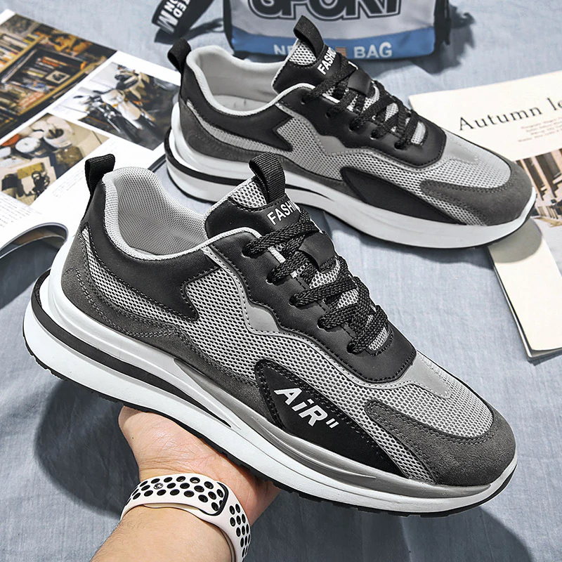 Damen modische Freizeit Sneakers mit atmungsaktiver Mesh-Oberfläche und dämpfender Sohle Heidi Mode - Image 7