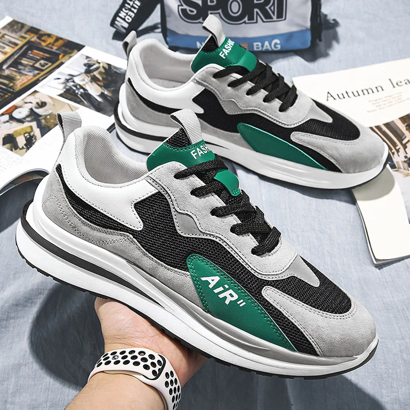Damen modische Freizeit Sneakers mit atmungsaktiver Mesh-Oberfläche und dämpfender Sohle Heidi Mode - Image 8