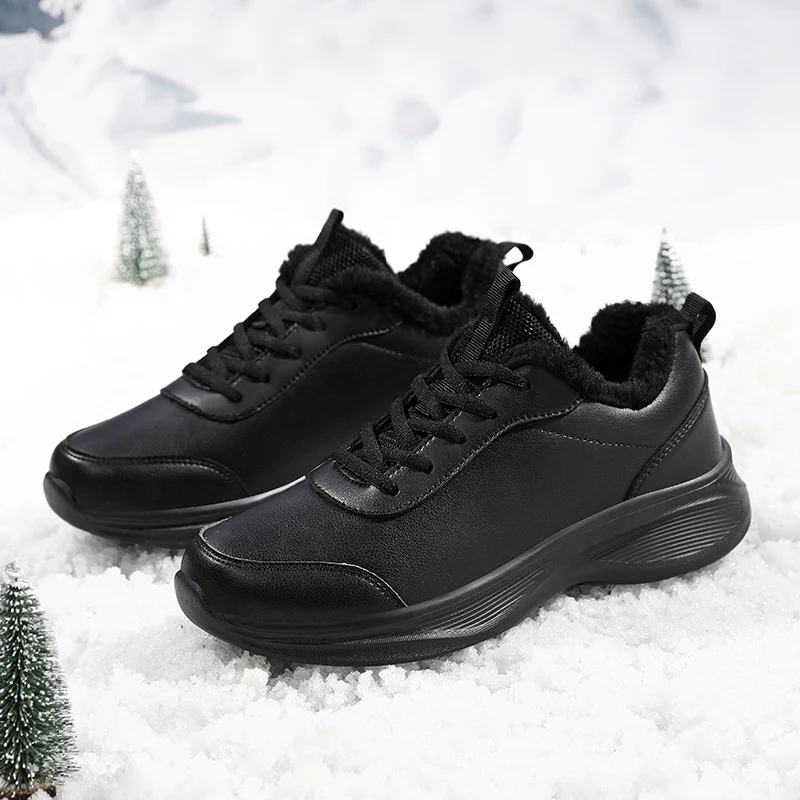 Damen modische Freizeitschuhe mit wärmendem Innenfutter und rutschfester Sohle Heidi Mode - Image 3