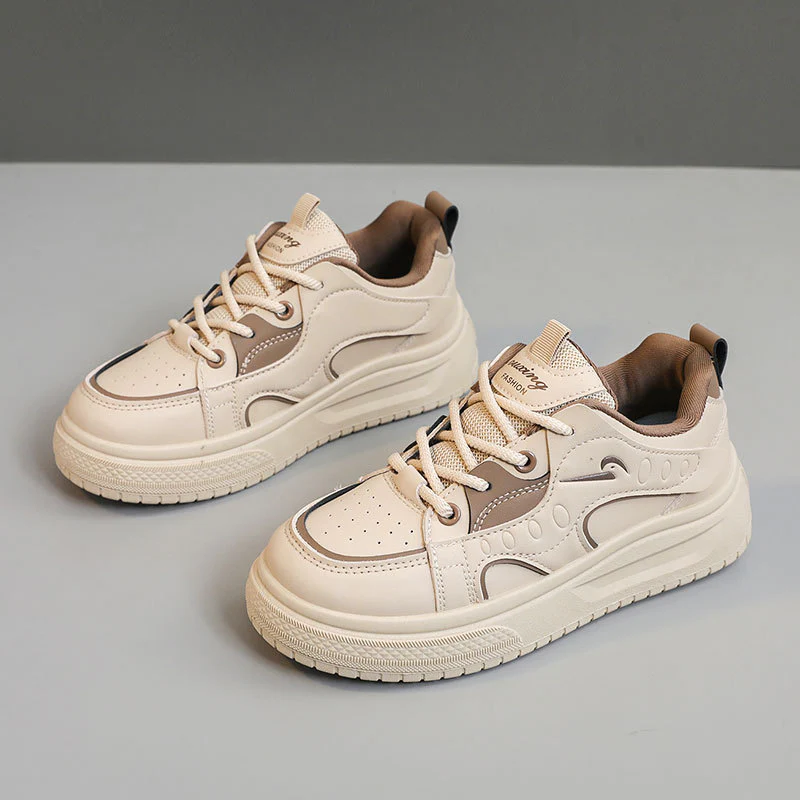 Damen modische Freizeitsneaker mit atmungsaktiver Oberflächenstruktur und dämpfender Sohle Heidi Mode - Image 2