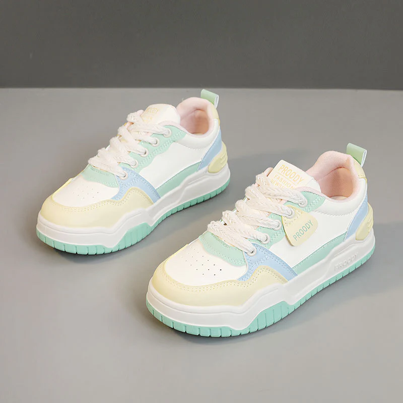 Damen modische Freizeitsneaker mit atmungsaktiver Oberflächenstruktur und rutschfester Sohle Heidi Mode - Image 8