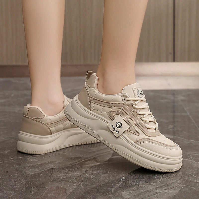 Damen modische Freizeitsneaker mit gepolsterter Sohle und sportlichem Design Heidi Mode - Image 4
