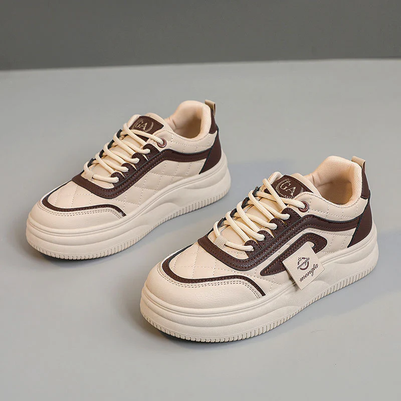 Damen modische Freizeitsneaker mit gepolsterter Sohle und sportlichem Design Heidi Mode - Image 7