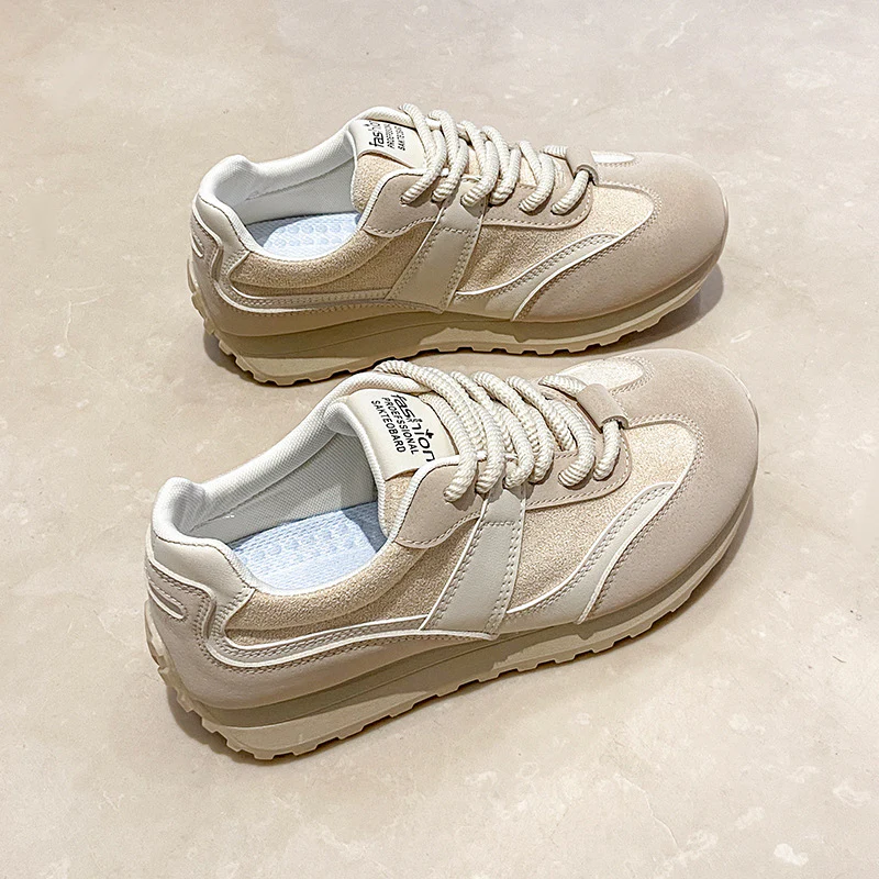 Damen modische Freizeitsneaker mit strapazierfähiger Oberfläche und dämpfendem Sohlenprofil Heidi Mode - Image 2