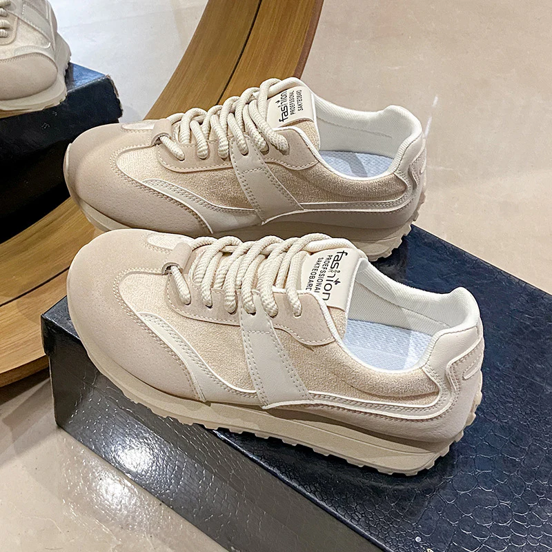 Damen modische Freizeitsneaker mit strapazierfähiger Oberfläche und dämpfendem Sohlenprofil Heidi Mode - Image 7