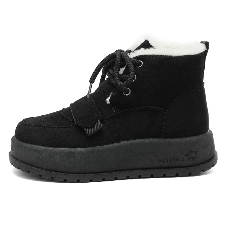 Damen modische gefütterte Winterstiefel mit rutschfester Sohle Heidi Mode - Image 6