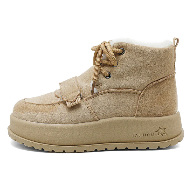 Damen modische gefütterte Winterstiefel mit rutschfester Sohle Heidi Mode - Image 7