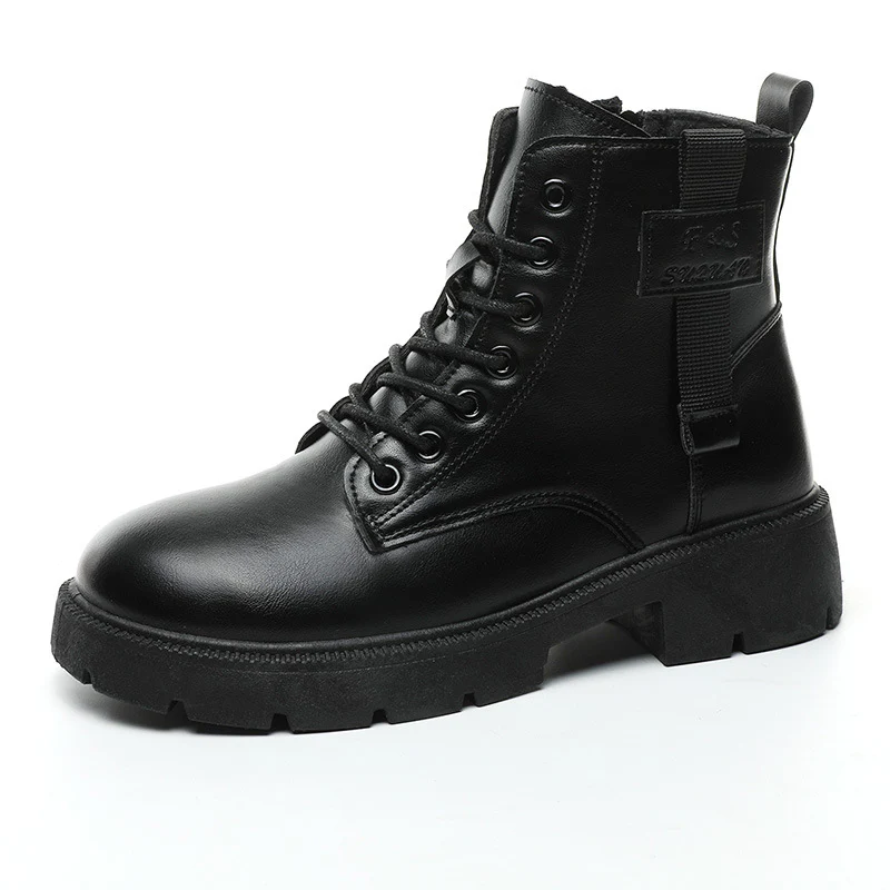 Damen Modische Halbstiefel mit praktischer Schnürung und robustem Reißverschluss Heidi Mode - Image 5