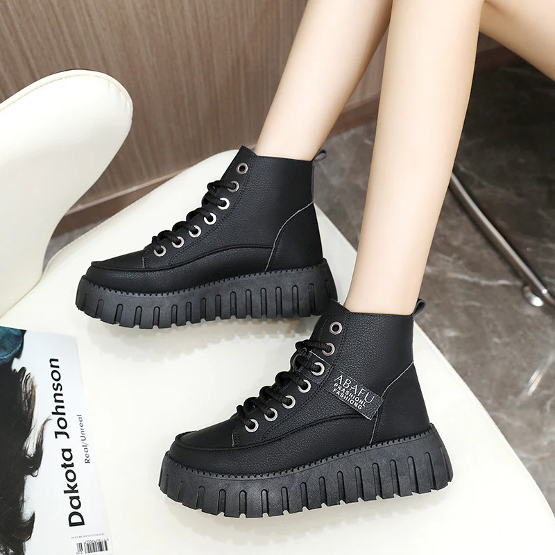Damen modische High-Top Boots mit rutschfester Sohle und stylishem Design Heidi Mode - Image 3
