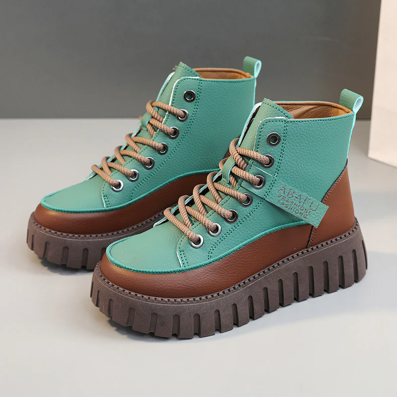 Damen modische High-Top Boots mit rutschfester Sohle und stylishem Design Heidi Mode - Image 6