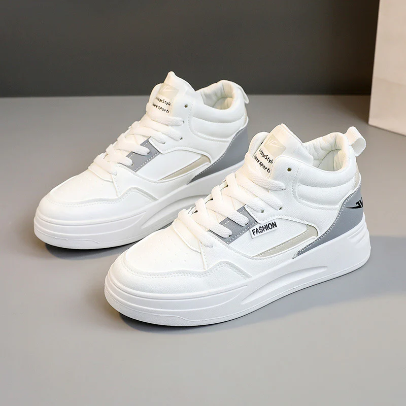 Damen modische High-Top Sneaker mit atmungsaktivem Mesh und dämpfender Sohle Heidi Mode - Image 6