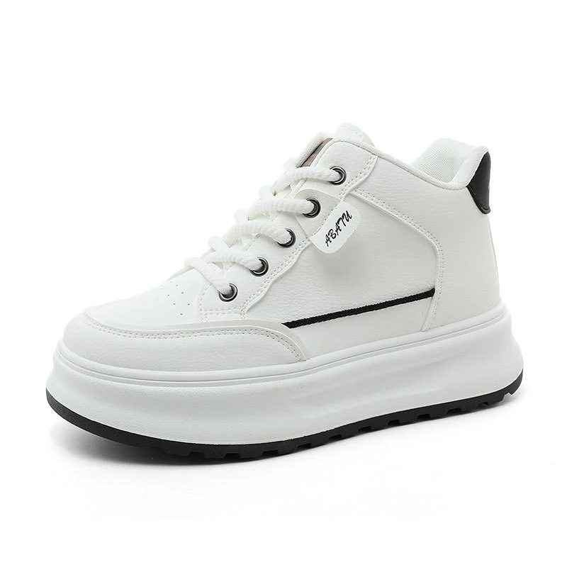 Damen modische High-Top Sneaker mit dämpfender Sohle und atmungsaktiver Obermaterialstruktur Heidi Mode - Image 5