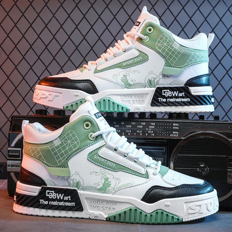 Damen Modische High-Top Sneaker von Heidi Mode - Image 3