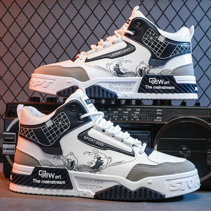 Damen Modische High-Top Sneaker von Heidi Mode - Image 5