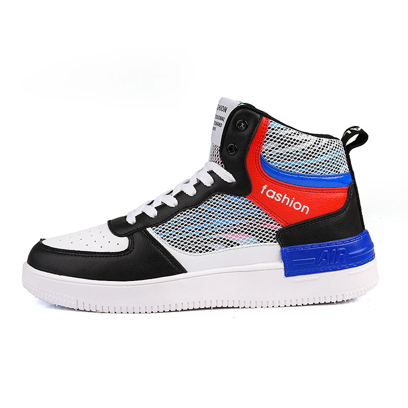 Damen Modische High-Top Sneakers mit atmungsaktiver Mesh-Oberfläche und dämpfender Sohle Heidi Mode - Image 8