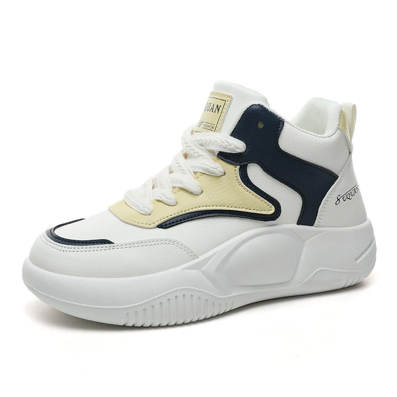 Damen modische High-Top Sneakers mit atmungsaktiver Oberfläche und flexibler Sohle Heidi Mode - Image 5