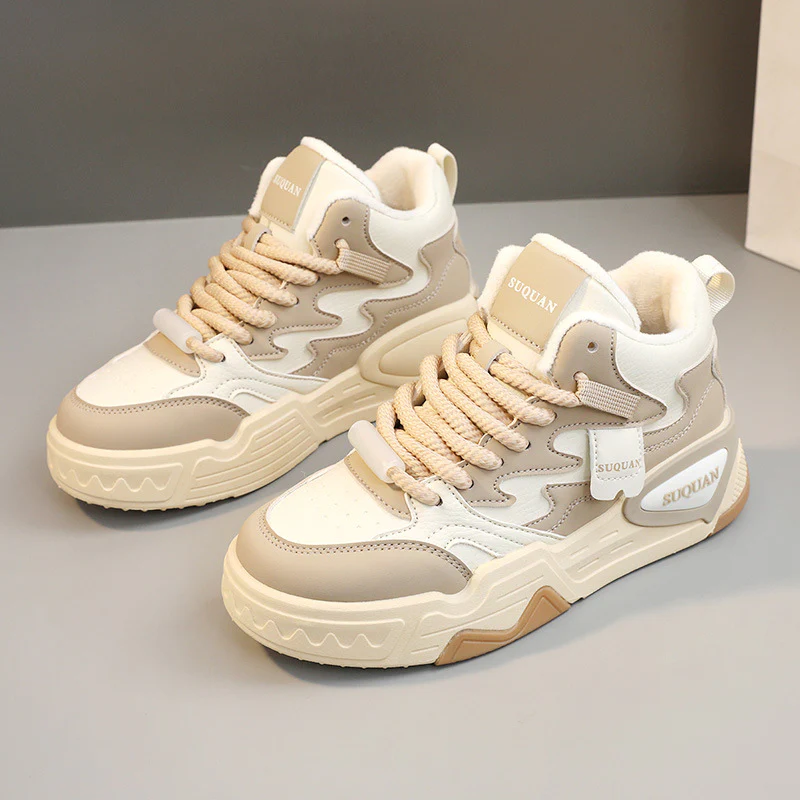 Damen modische High-Top Sneakers mit bequemer Dämpfung und griffiger Laufsohle Heidi Mode - Image 7