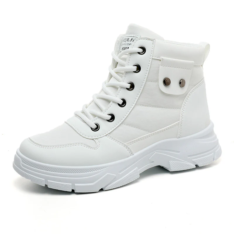 Damen modische High-Top Sneakers mit dämpfendem Profil und verstärktem Kragen Heidi Mode - Image 5