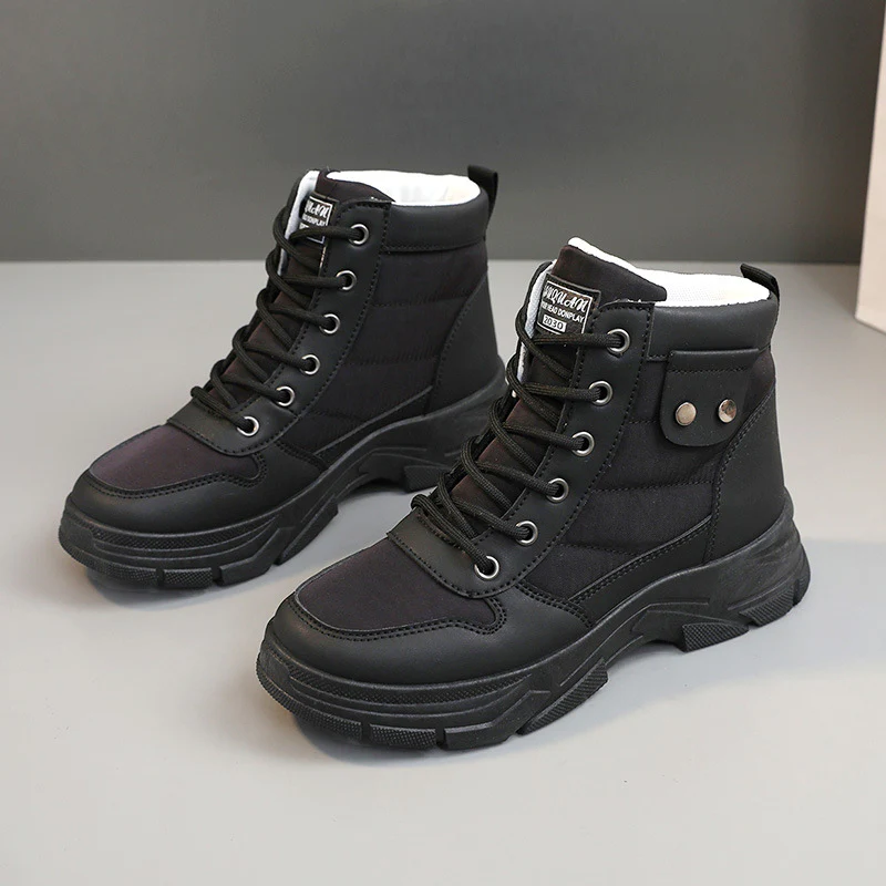Damen modische High-Top Sneakers mit dämpfendem Profil und verstärktem Kragen Heidi Mode - Image 6