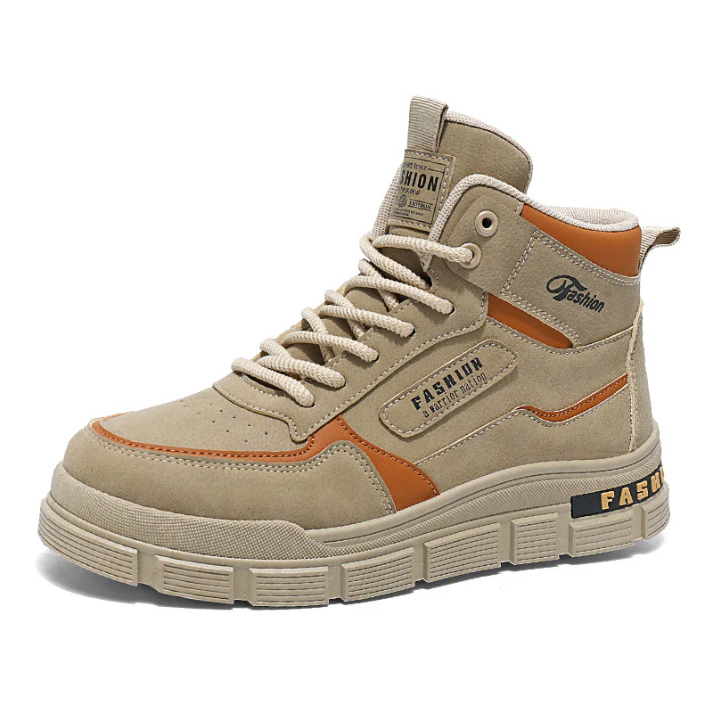 Damen Modische High-Top Sneakers mit dämpfendem Sohlenprofil und strapazierfähigem Obermaterial Heidi Mode - Image 5