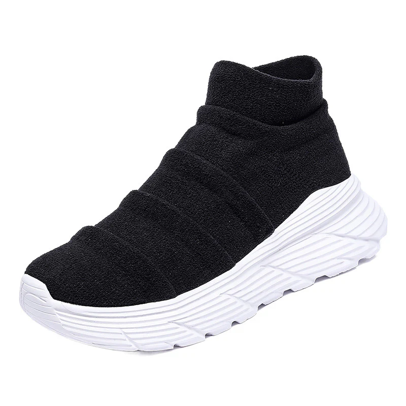 Damen Modische High-Top Sneakers mit elastischem Obermaterial Heidi Mode - Image 5