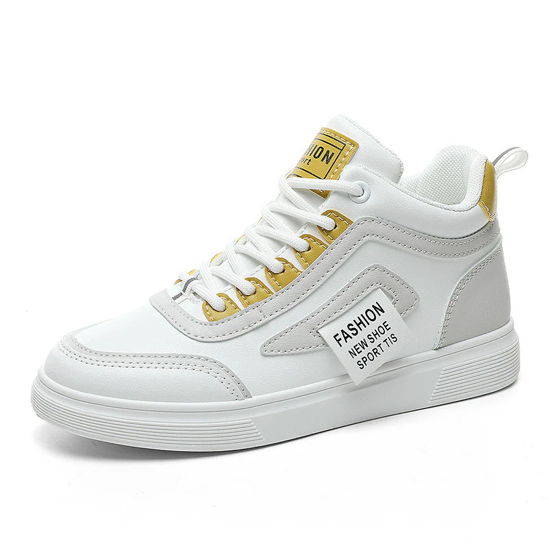 Damen modische High-Top Sneakers mit innovativer Schnürtechnologie und rutschfester Sohle Heidi Mode - Image 5