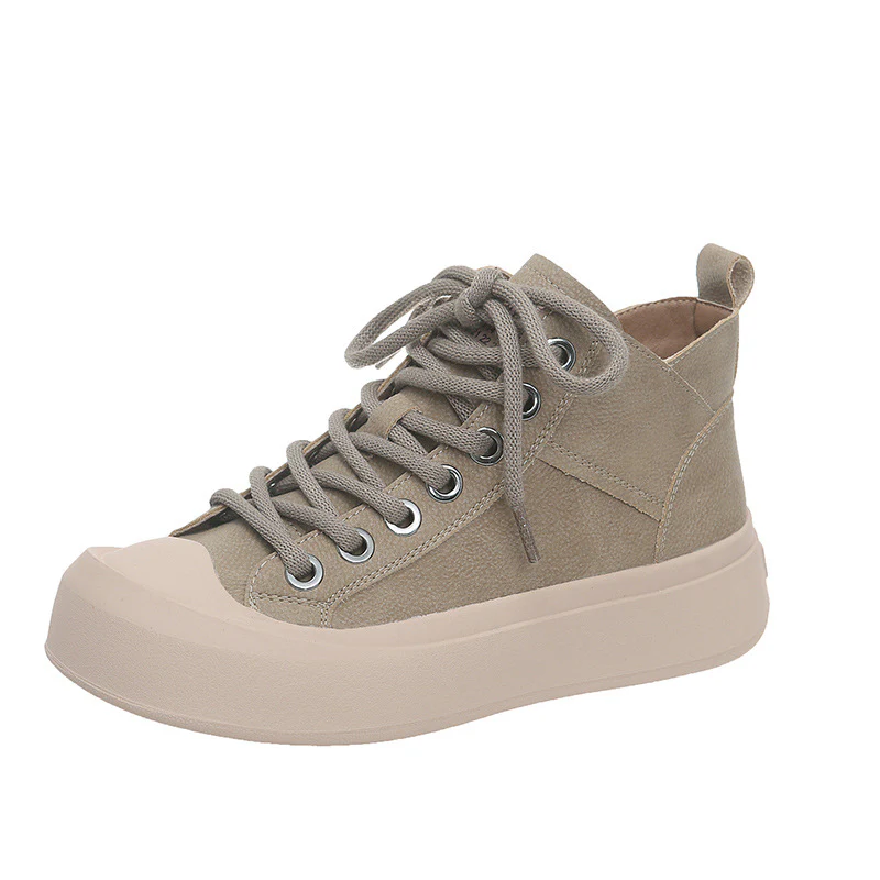 Damen modische High-Top Sneakers mit robustem Sohlenprofil und atmungsaktivem Obermaterial Heidi Mode - Image 6