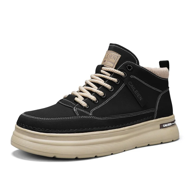 Damen Modische High-Top Sneakers mit robuster Sohle und gepolsterter Innensohle Heidi Mode - Image 5