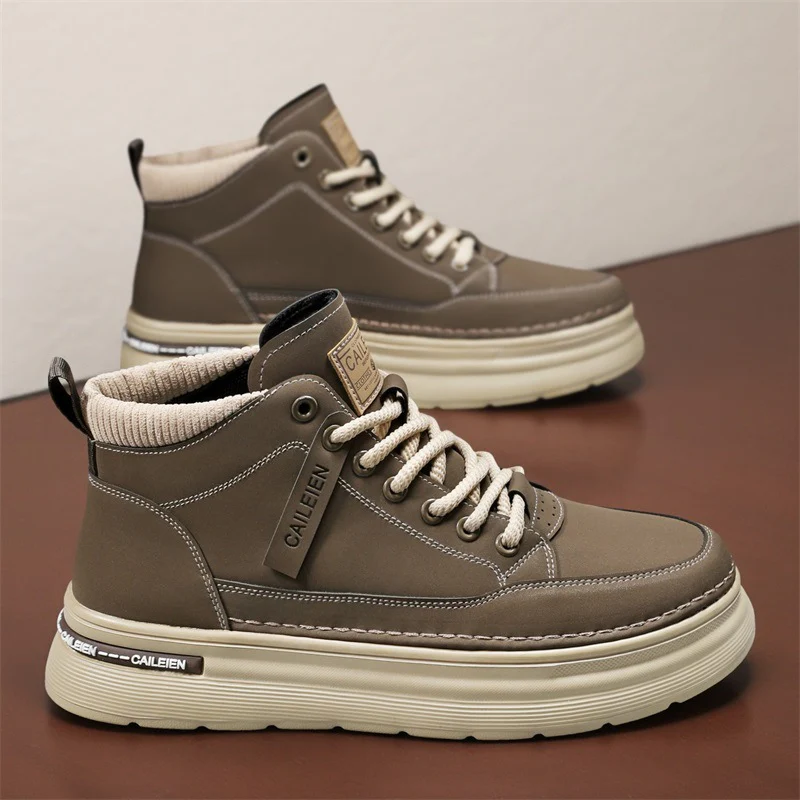 Damen Modische High-Top Sneakers mit robuster Sohle und gepolsterter Innensohle Heidi Mode - Image 7