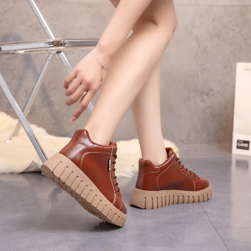 Damen modische High-Top Sneakers mit rutschfester Sohle Heidi Mode - Image 3