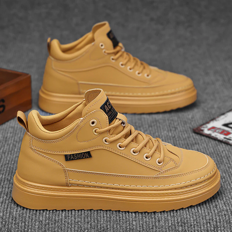 Damen Modische High-Top Sneakers mit rutschfester Sohle und Komfort-Futter Heidi Mode - Image 2