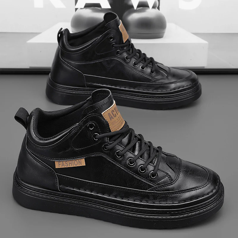 Damen Modische High-Top Sneakers mit rutschfester Sohle und Komfort-Futter Heidi Mode - Image 3