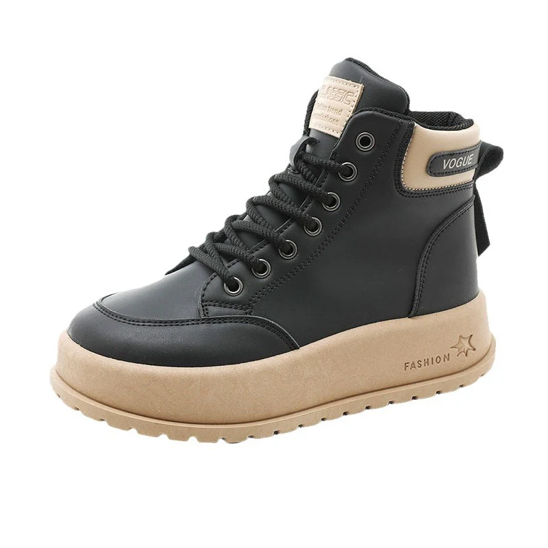 Damen modische High-Top Sneakers mit rutschfester Sohle und praktischem Schnürsystem Heidi Mode - Image 5