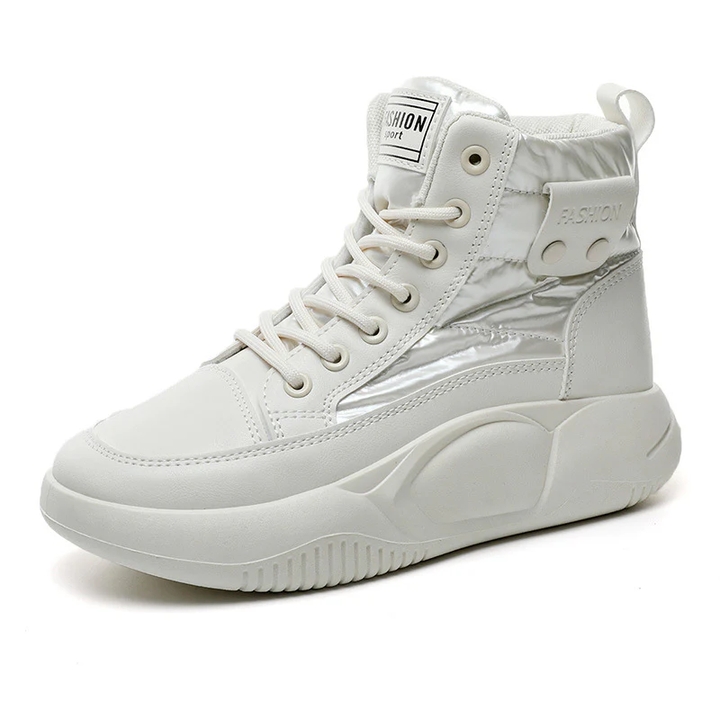 Damen Modische High-Top Sneakers mit sportlichem Design und rutschfester Sohle Heidi Mode - Image 5