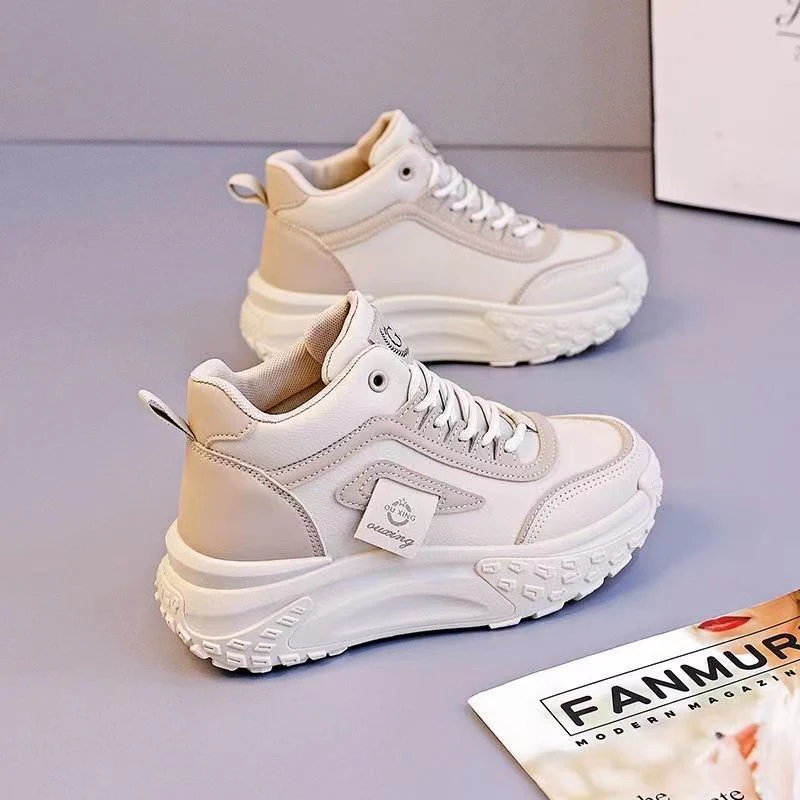 Damen modische High-Top Sneakers mit stoßdämpfender Sohle Heidi Mode - Image 2