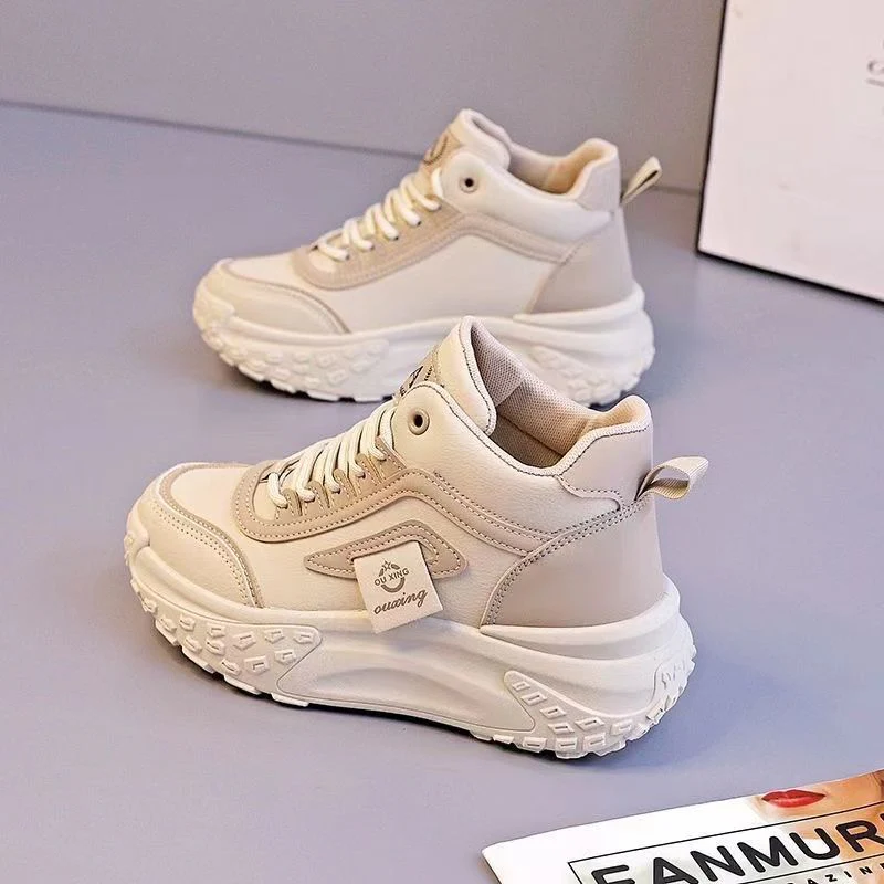 Damen modische High-Top Sneakers mit stoßdämpfender Sohle Heidi Mode - Image 7