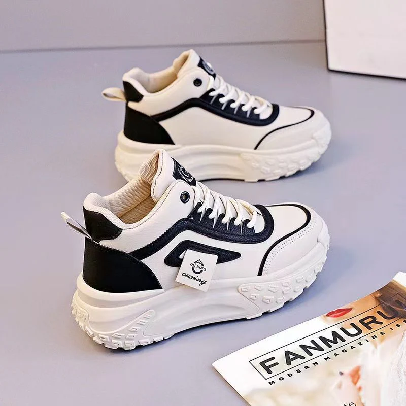 Damen modische High-Top Sneakers mit stoßdämpfender Sohle Heidi Mode - Image 8