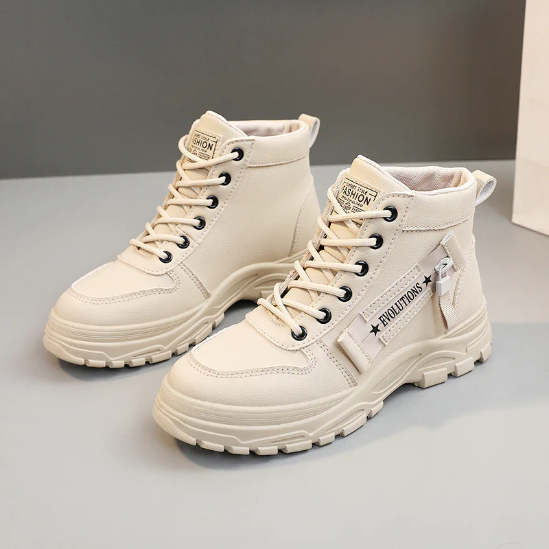Damen modische High-Top Sneakers mit strapazierfähigem Obermaterial und optimaler Dämpfung Heidi Mode - Image 2
