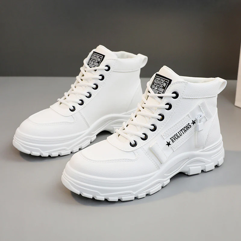 Damen modische High-Top Sneakers mit strapazierfähigem Obermaterial und optimaler Dämpfung Heidi Mode - Image 7